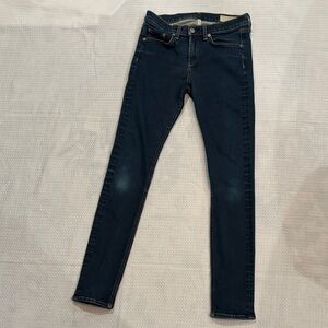 Rag & Bone Dark Blue Skinny Jeans